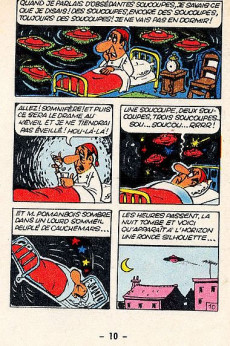Extrait de Mini-récits et stripbooks Spirou -MR1347- Ellipse cosmique : space 