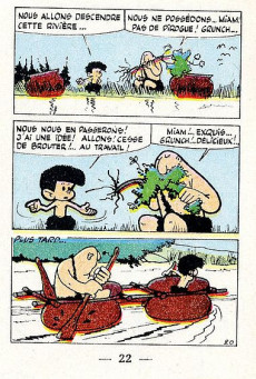 Extrait de Mini-récits et stripbooks Spirou -MR1219- La Grande Famine de l'an 300.244 avant J.-C.