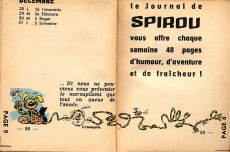 Extrait de Spirou et Fantasio (Divers) -MR1339- Agenda Spirou 64