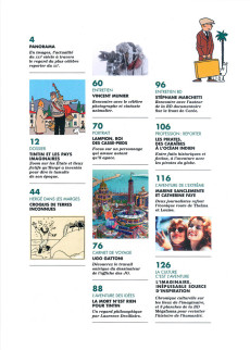 Extrait de Tintin - Divers -Géo23- Tintin - C'est l'aventure - N°23 - Les pays imaginaires