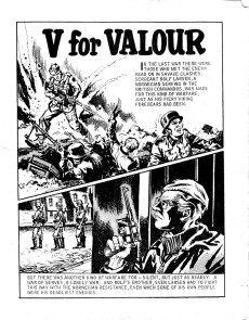 Extrait de Commando (D.C Thompson - 1961) -672- V For Valour