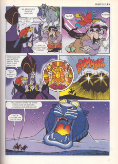 Extrait de Álbuns Disney - Os clássicos filmes de Walt Disney em banda desenhada -7- Aladdin
