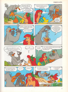 Extrait de Álbuns Disney - Os clássicos filmes de Walt Disney em banda desenhada -9- A Pequena Sereia (The Little Mermaid)