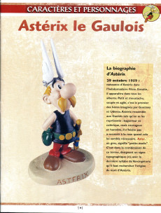 Extrait de Astérix (Collection Atlas - Statuettes) -1-  Astérix le Gaulois 