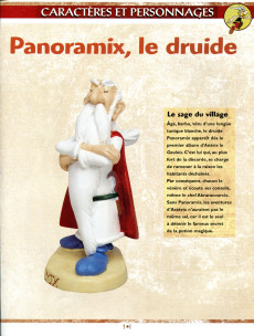 Extrait de Astérix (Collection Atlas - Statuettes) -2- Panoramix le druide