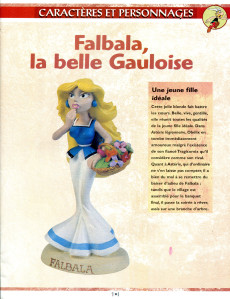 Extrait de Astérix (Collection Atlas - Statuettes) -7- Falbala La belle gauloise