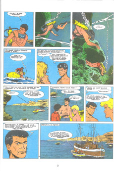 Extrait de 3 A (Les aventures des) -5b2015- Abordage à Bonifacio