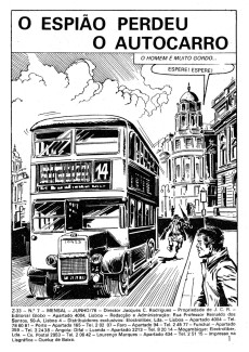 Extrait de Agente Secreto Z33 -7- O Espião perdeu o autocarro