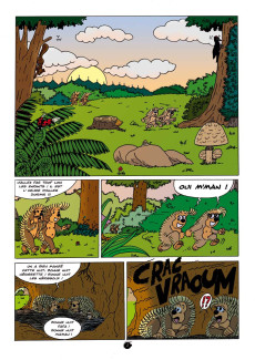Extrait de Les aventures de Néris le hérisson -2- Les monstres de la forêt