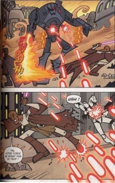 Extrait de Star Wars - Clone Wars Episodes -1- Heavy Metal Jedi