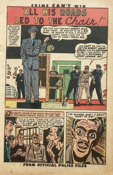 Extrait de All-True Crime Cases (1948) -27- All His Roads Led to the Chair!