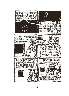 Extrait de L'infiniment moyen (Mathieu) - L'infiniment moyen et plus si infinités dans les limites finies d'une édition minimaliste - Essai