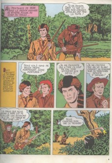 Extrait de Davy Crockett (Hachette) - Davy Crockett contre les Comanches