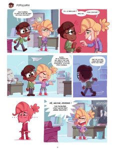 Extrait de Aliénor et les aliens -1- Reine des aliens