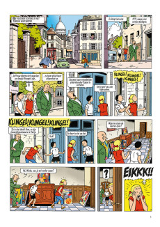 Extrait de Suske en Wiske Klassiek - Blauwe reeks -10HC- Onrust in Montmartre