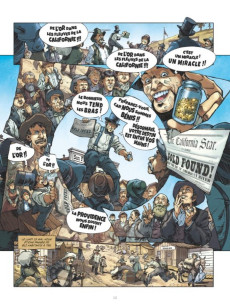 Extrait de La véritable Histoire du Far West -9- La ruée Vers l'Or