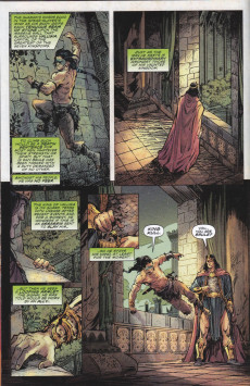 Extrait de Conan the barbarian : The Scourge of the serpent -1- Stealing faces & Finery Part I