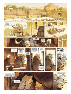 Extrait de Le château des Animaux -4TL- Le Sang du roi