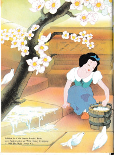 Extrait de Walt Disney (France Loisirs) -1992- Blanche neige et les sept nains