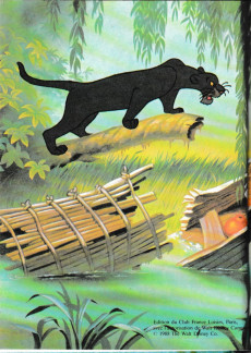 Extrait de Walt Disney (France Loisirs) -1992- Le livre de la Jungle