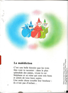 Extrait de Walt Disney (France Loisirs) -1992- La belle au bois dormant