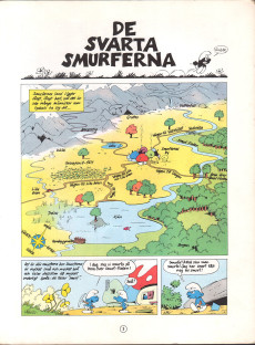 Extrait de Smurfernas äventyr -6- De Svarta Smurferna