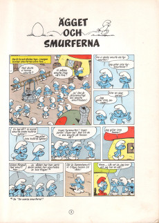 Extrait de Smurfernas äventyr -7- Ägget och Smurferna