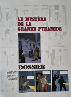 Extrait de Blake et Mortimer (Les Aventures de) -INT3-DOS- Le Mystère de la Grande Pyramide - Dossier