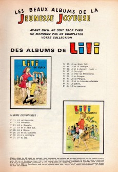 Extrait de Lili (L'espiègle Lili puis Lili - S.P.E) -46- Lili et le captain Cramm