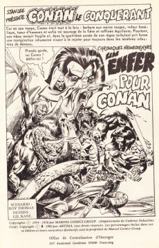 Extrait de Démon (1re Série - Arédit - Comics Pocket) -18- Un enfer pour Conan