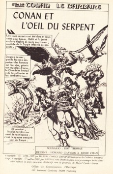 Extrait de Démon (1re Série - Arédit - Comics Pocket) -17- Conan et l'œil du serpent