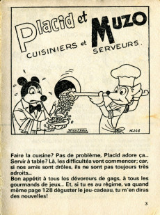 Extrait de Placid et Muzo (Poche) -185- Cuisiniers et serveurs