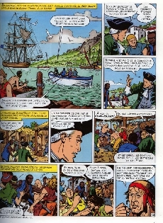 Extrait de Barbe-Rouge -31- La guerre des pirates