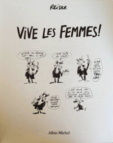 Extrait de Vive les femmes ! -e1984- Vive les femmes!