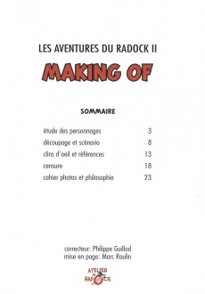 Extrait de Radock II -0- Making of