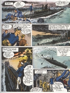 Extrait de L'histoire en Bandes Dessinées -4- L'enfer sur mer