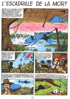 Extrait de Buck Danny -35c1979a- L'escadrille de la mort