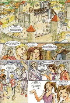 Extrait de Les aventures d'Aline -5- Les Tours de Blandy