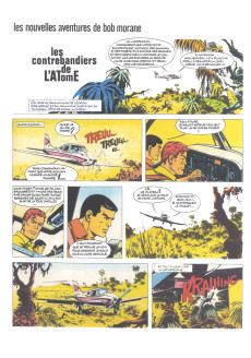 Extrait de Bob Morane 09 (Divers) -18TL- Les contrebandiers de l'atome