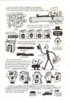 Extrait de Contre la bande dessinée - Choses lues et entendues