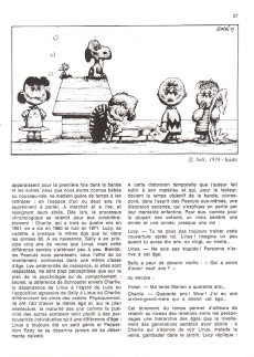 Extrait de (AUT) Schulz, Charles -1976- Monsieur Schulz et ses Peanuts