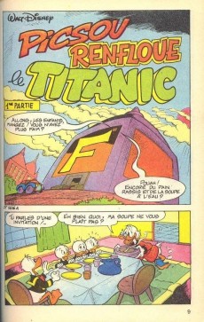 Extrait de Mickey Parade -123- Les mystères du titanic