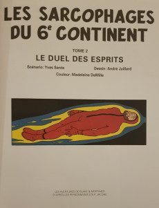 Extrait de Blake et Mortimer (France Loisirs) -17- Les Sarcophages du 6e continent - Tome 2