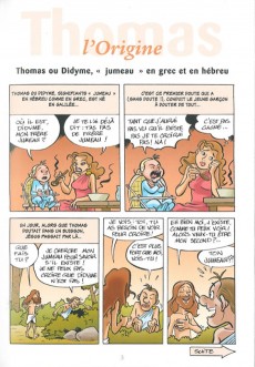 Extrait de L'encyclopédie des Prénoms en BD -32- Thomas