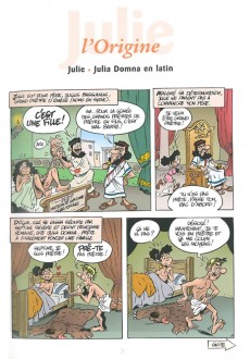 Extrait de L'encyclopédie des Prénoms en BD -34- Julie