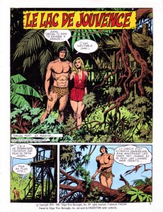 Extrait de Tarzan (6e Série - Sagédition) (Appel de la Jungle) -11- Le lac de jouvence