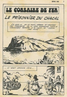Extrait de Brik (Mon journal) -196- Le prisonnier du Chacal