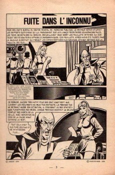 Extrait de Sidéral (2e Série - Arédit - Comics Pocket) (1968) -39- Fuite dans l'inconnu