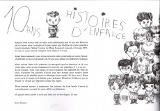 Extrait de 10 ans histoires d'enfance