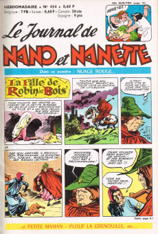 Extrait de (Recueil) Nano et Nanette (Le Journal de) -35- Album N°35 (du n°454 au n°461)